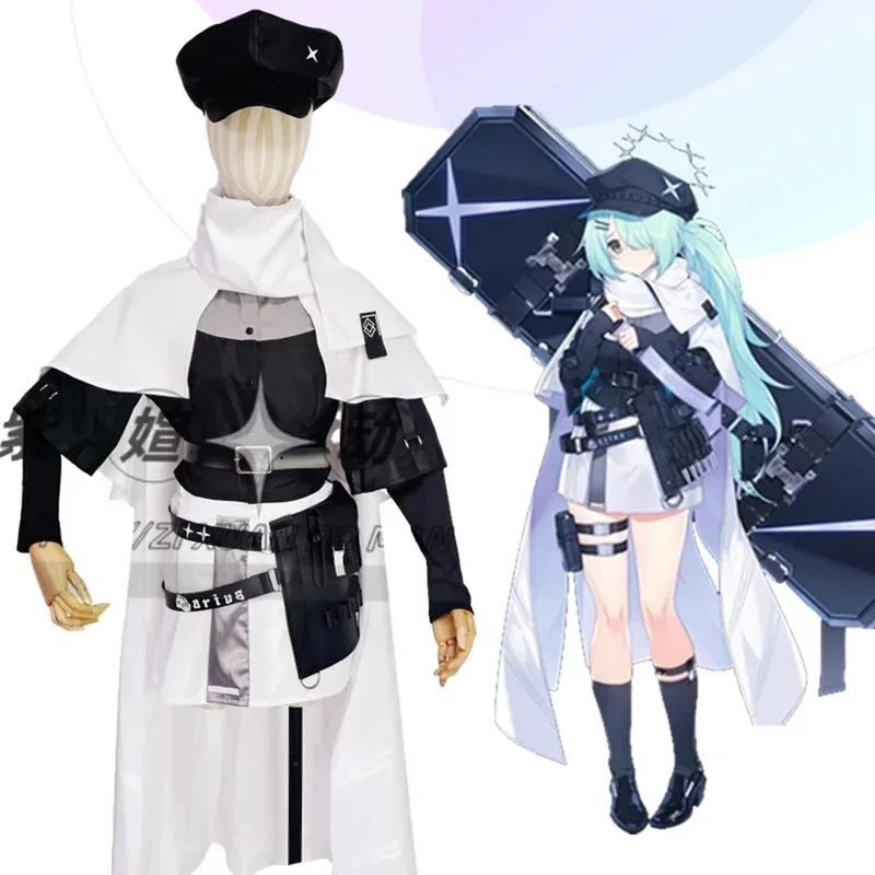 

Цучинега Хиёри Косплей Костюм Партии Костюм Плащ Платье Шляпа Хэллоуин Карнавальный Наряд