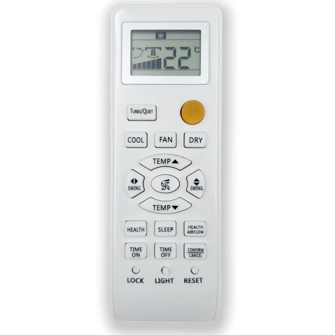 جهاز تحكم AC A0010401715P متوافق مع مكيف الهواء Haier HSU-09LEK13/R2، HSU-12LEK13/R2، HSU-18LEK13/R2، HSU-24LEK13/R2، HSU-12LEK13/R2-B3