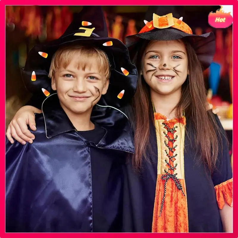 

200Pcs Halloween Resin Candy Corn Artificial 3D Candy Corn Bead Fall Faux Fake Corn Scrapbooking Embellishments