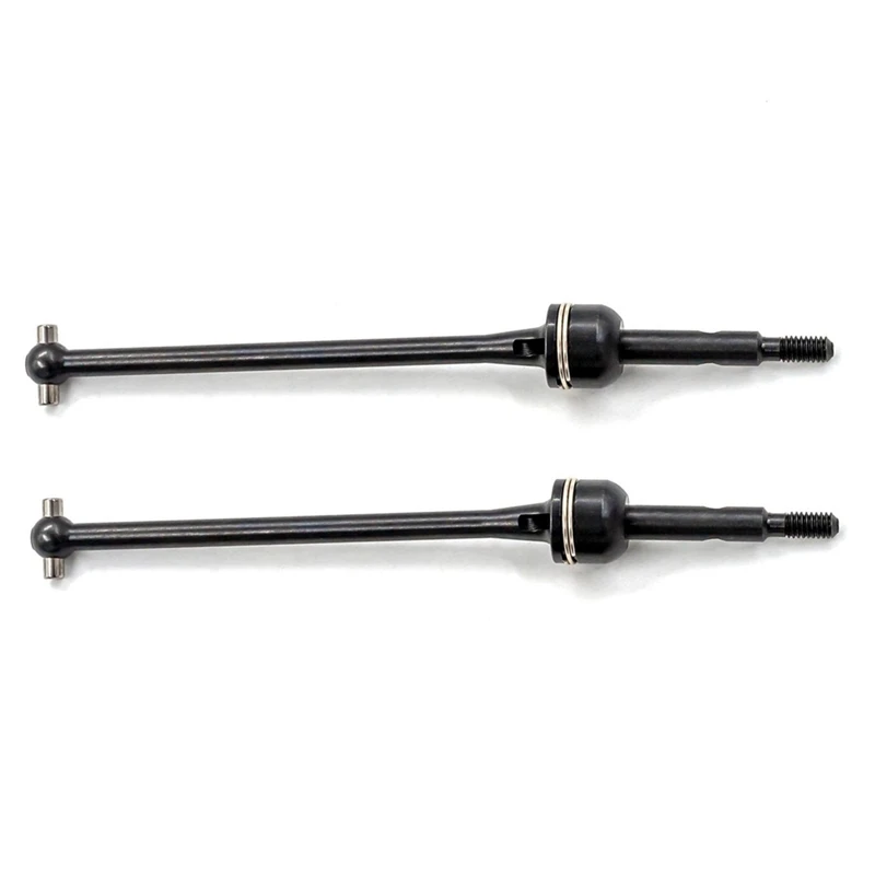 2 PC Steel Rear Drive Shaft Driveshafts Brand New For 1/10 Traxxas Slash Rustler Hoss Stampede VXL 4X4 2WD RC Car Upgrades Parts