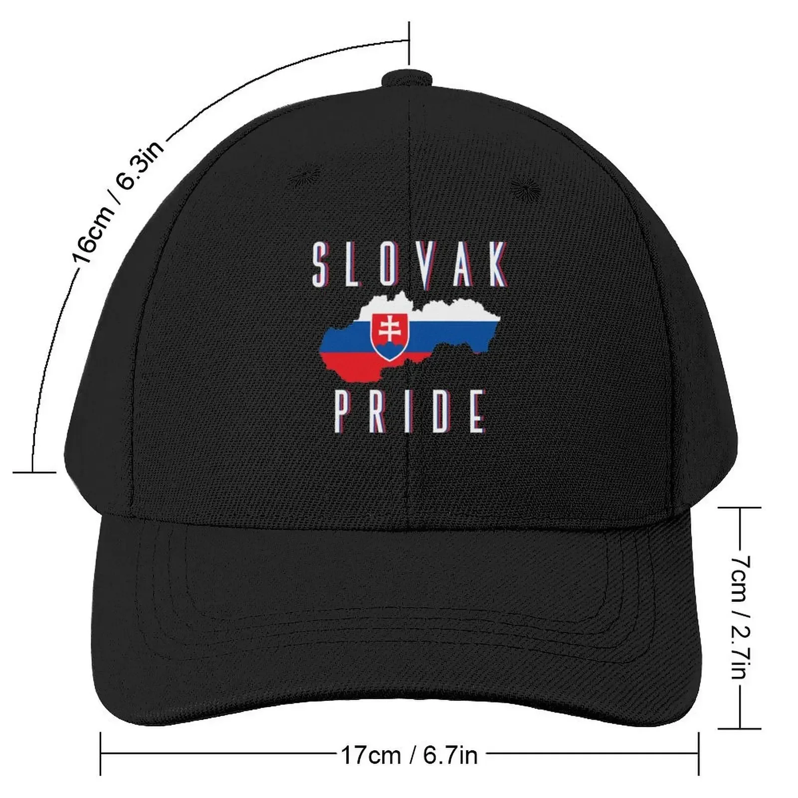 Slovak Pride Flag Of Slovakia Baseball Cap Sunscreen Luxury Brand Military Cap Man Men Hats Women's