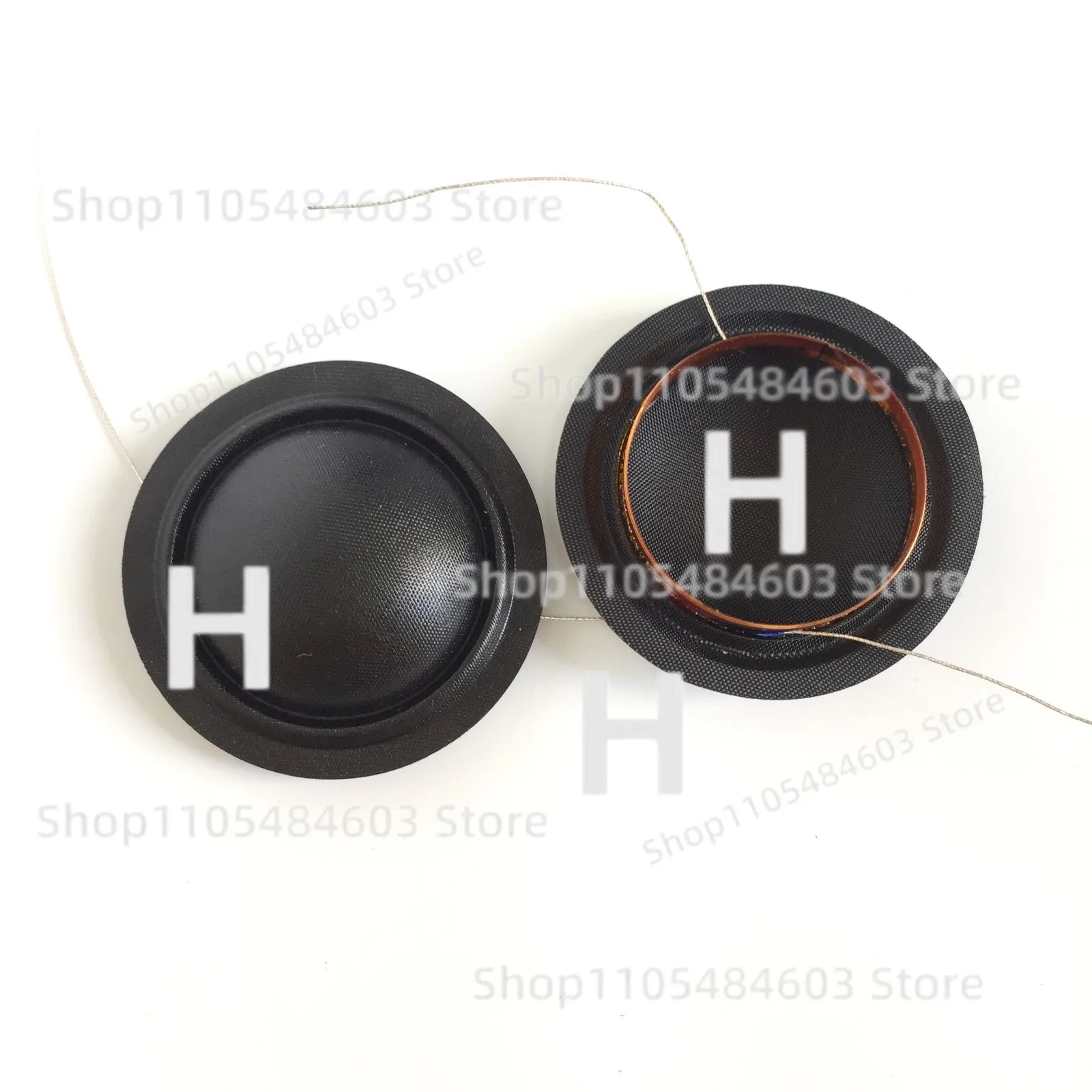 2 Aftermarket Dome Diaphragm For Hertz Hi-Energy Hertz HT 25 Tweeter 4Ω 1