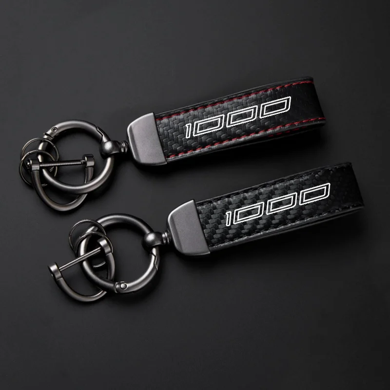 Keyrings For KAWASAKI Z1000R Z1000SX Z1000 Z 1000 1000R 1000SX Key Ring Keys Strap Leather Keychain Car Personality Motorcycle