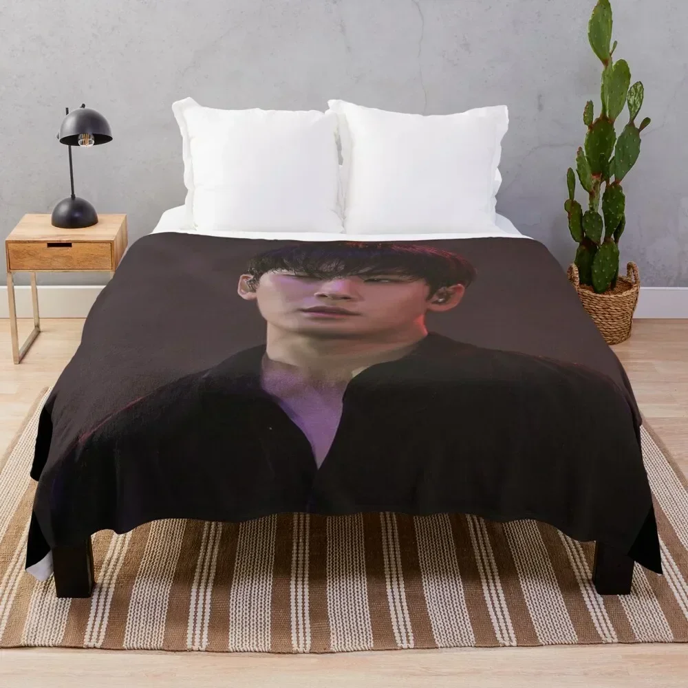 

Kim Mingyu - V6 Throw Blanket sofa bed Polar Luxury St Blankets