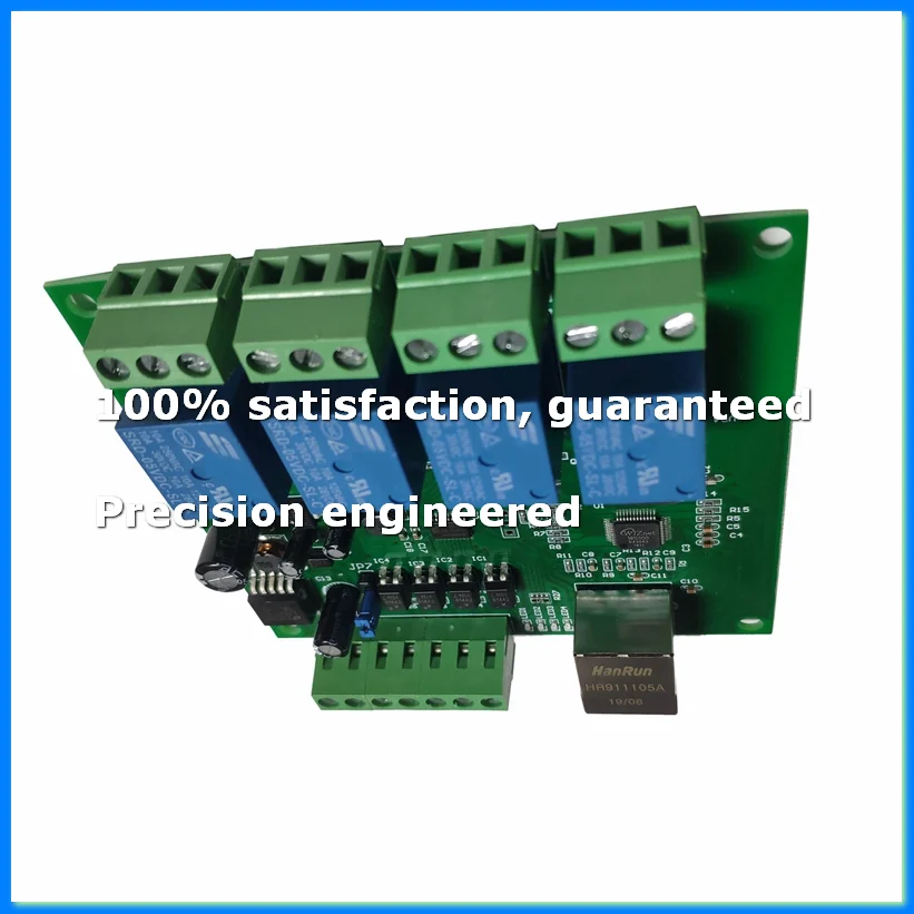 LAN Ethernet RJ45 IP WEB Remote Control Board with 4 Channels Relay UDP W5500 Networking Controller-A31R