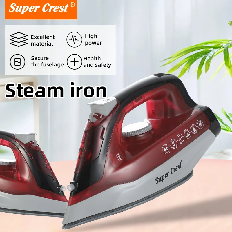 

Портативный бытовой электрический утюг, ручной паровой утюг, гладильная машина для одежды, 1800 Вт, трехскоростная регулировка температуры