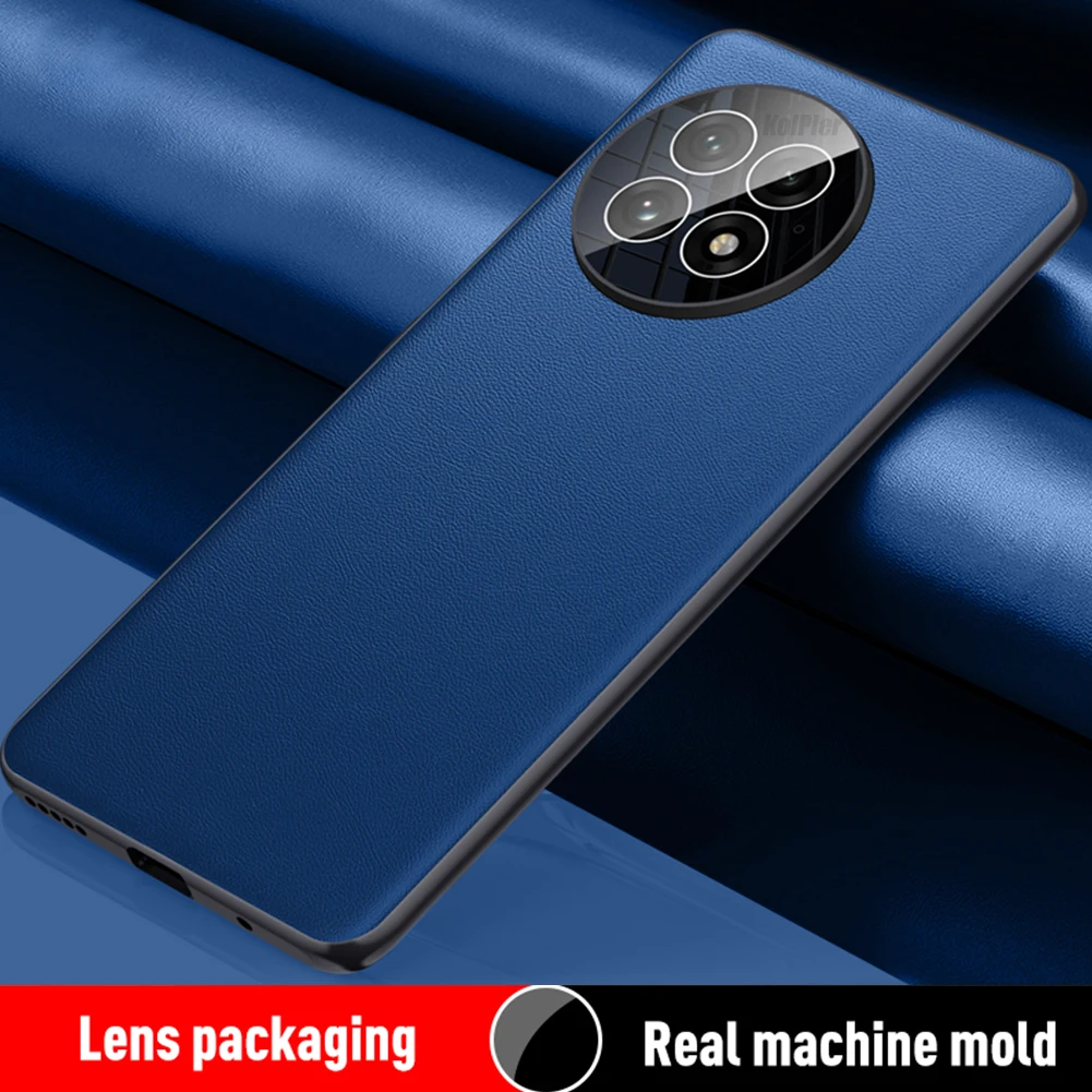 

Чехол для ONEPLUS 13/1 + 13, роскошные чехлы из искусственной кожи, жесткая противоударная задняя крышка для ONEPLUS13, оригинальный кожаный корпус, чехол