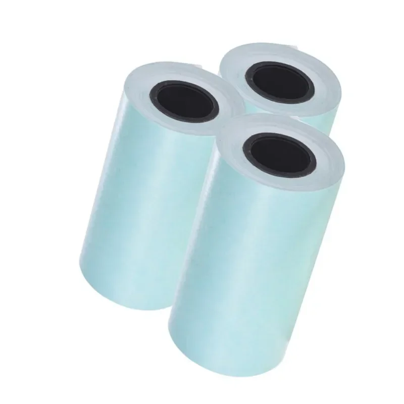 Printable Sticker Paper Direct Thermal Paper White Self-adhesive 57*30mm for PeriPage A6 PAPERANG P1/P2 Mini Photo Printer