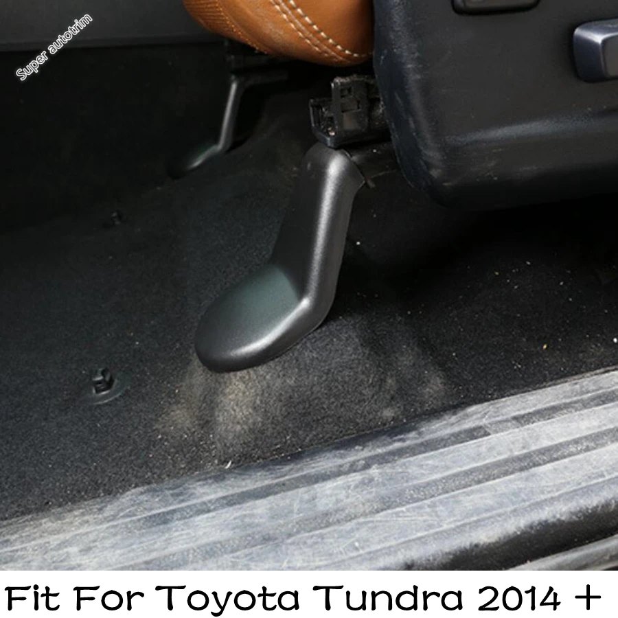 

Auto Seat Foot Screw Protection Buckle Covers 4PCS Fit For Toyota Tundra 2014 - 2021 Plastic Interior Modification Accessories