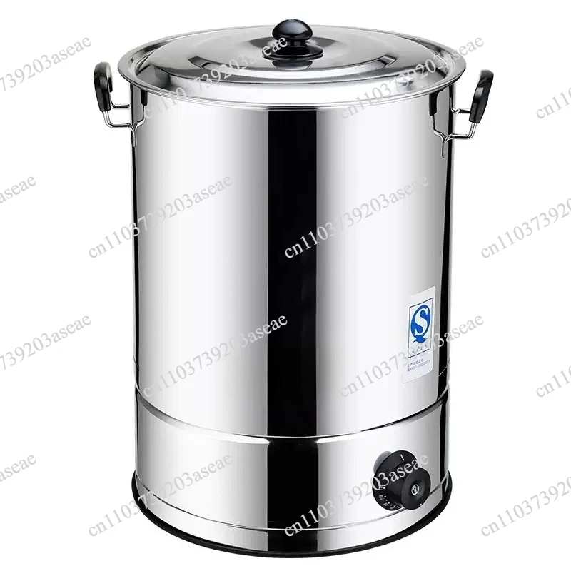 Stainless Steel Electric Hot Water Bucket Large Capacity Automatic Water Boiling Barrel Insulation