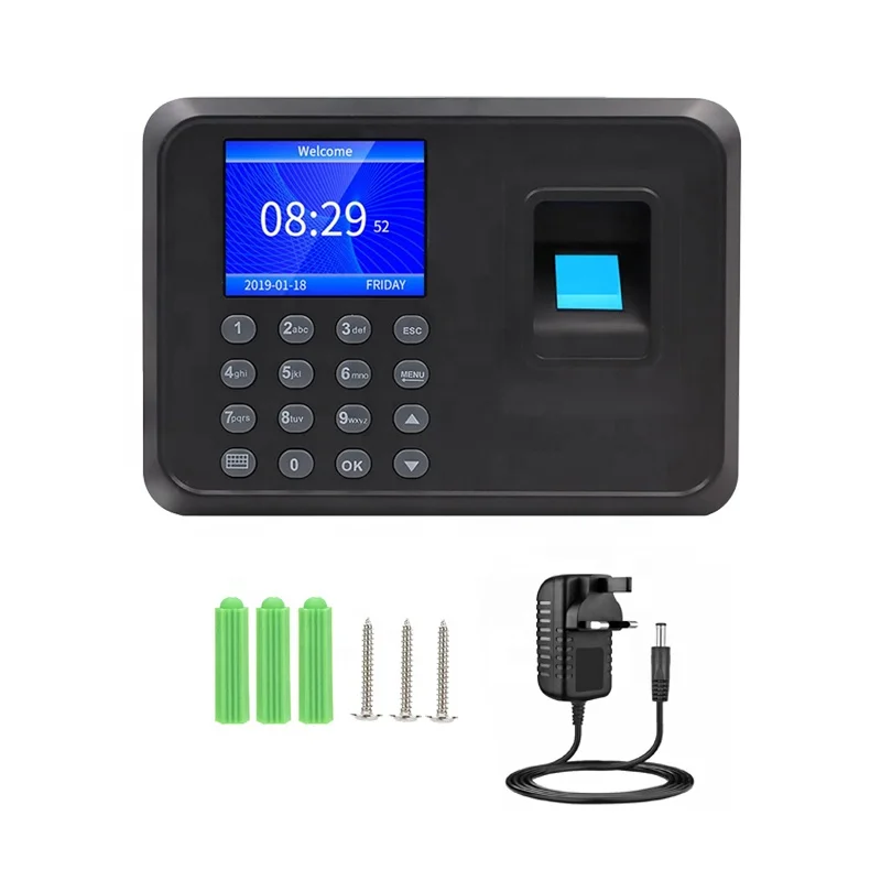 

Electric Fingerprint Recognition Time Attendance Machine Biomatric Fingerprint Clock for School Factory