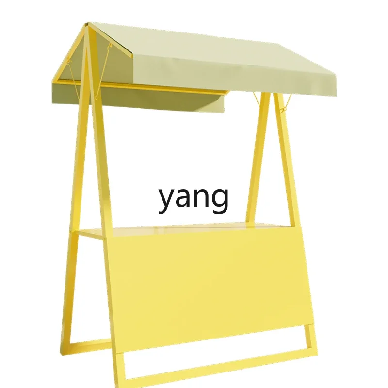 

YJQ bazaar mobile stall rack, scenic spot sale stall outdoor display rack, activity promotion rack