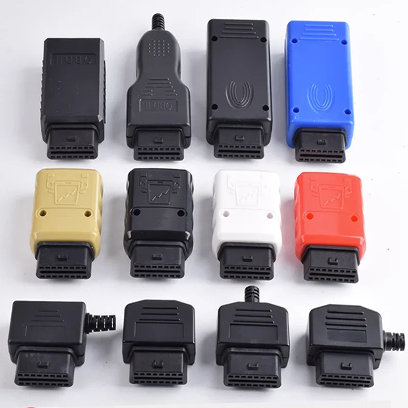 

Automobile Truck Obd2 Welding Female Connector Diagnostic Interface Obd Plug Obd2 Shell Obdii Assembly Modification