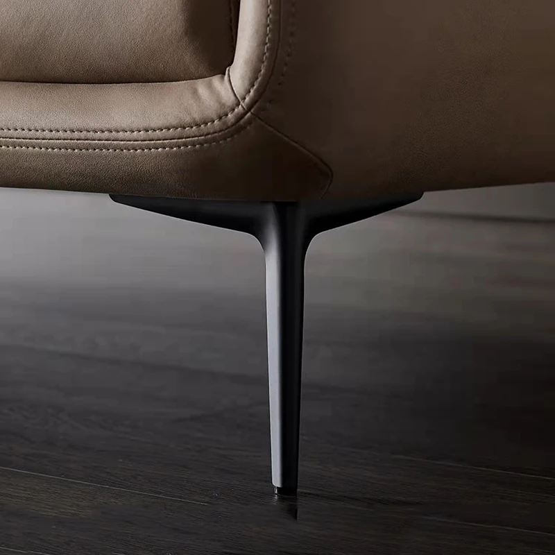 Gambe per mobili in metallo da 4 pezzi con cuscinetto antiscivolo Mobile TV Tavoli da letto Gamba Divano moderno Piedini da tavolo Supporto Accessori hardware