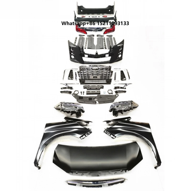Car Modified Body Kits Bodykit for Vellfire Upgrade to Body Kit
