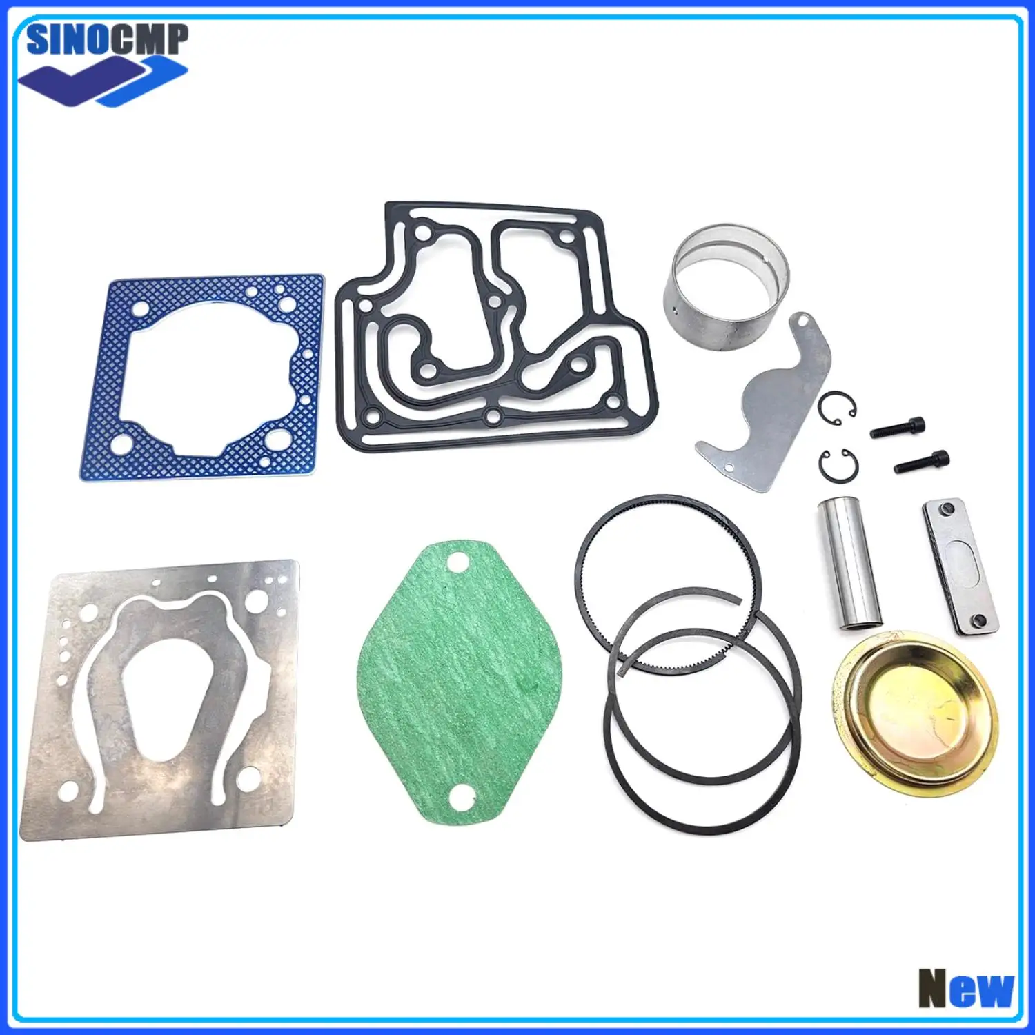 New Air Compressor Repair Kit 4089238 For Cummins ISLE Air Compressor gasket Repair Kit