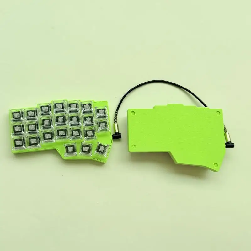 

Corne V4.1 Custom Tecladoidikico Kit Model Split Design Проводная одномодовая RGB подсветка с возможностью горячей замены VIAL, совместимая с MX Switch