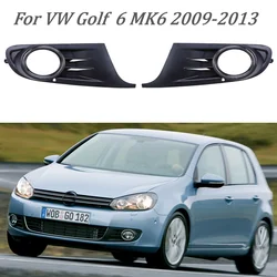 ABS Car-Styling Front Bumper Fog Light Fog Lamp Vent Grille Grill Cover For VW Jetta Golf 6 MK6 TDI TSI 2009 2010 2011 2012 2013