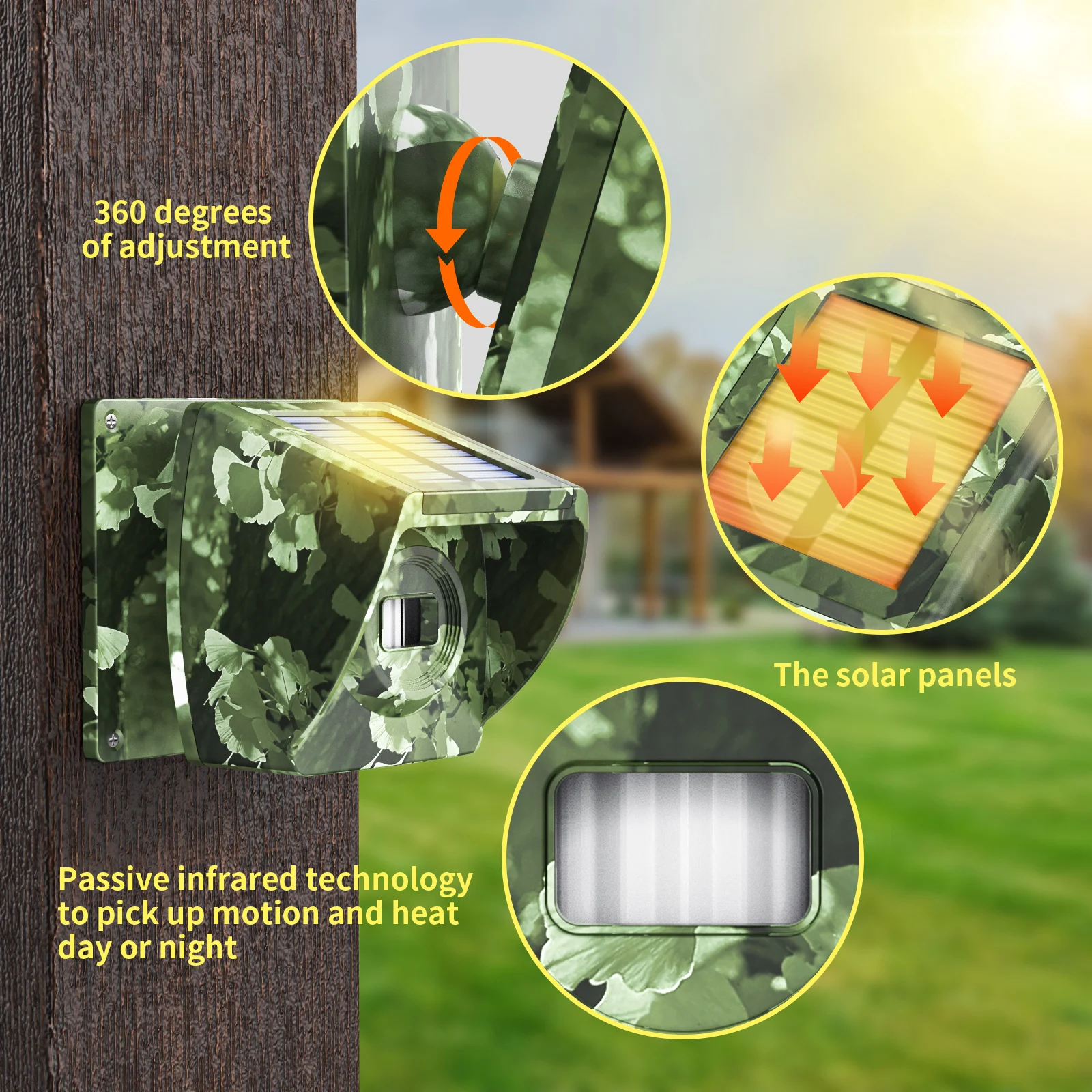 High - Performance Long - Range Waterproof PIR Motion Sensor System: Wireless Outdoor Driveway and Home Security Alarm