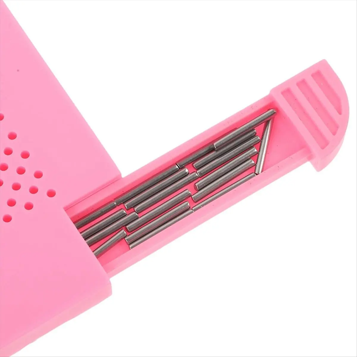 AABFK Paper Quilling Board Quilling Knitting Board Quilling Tool Quilling Grid Board Husking Board with Pins Pink