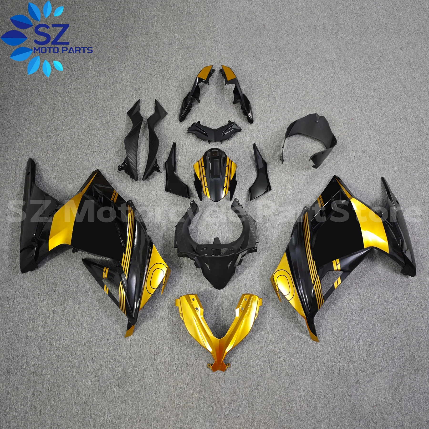 

New ABS Motorcycle Fairing kits Fit for Ninja ZX-300 EX-300 2013 2014 2015 2016 2017 2018 EX300 ZX300 13-18 fairings kit