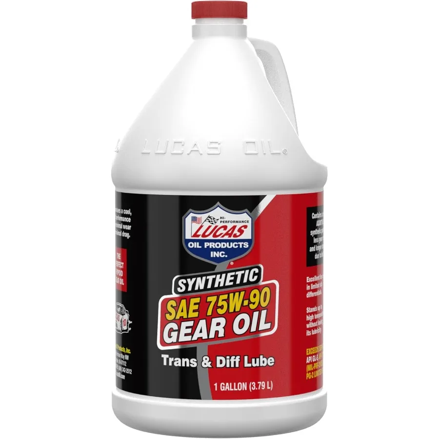 

HighPerformance Synthetic SAE 75W90 Gear Oil for HeavyDuty Transmission and Differential Applications 1 Gallon Superior Lubrica