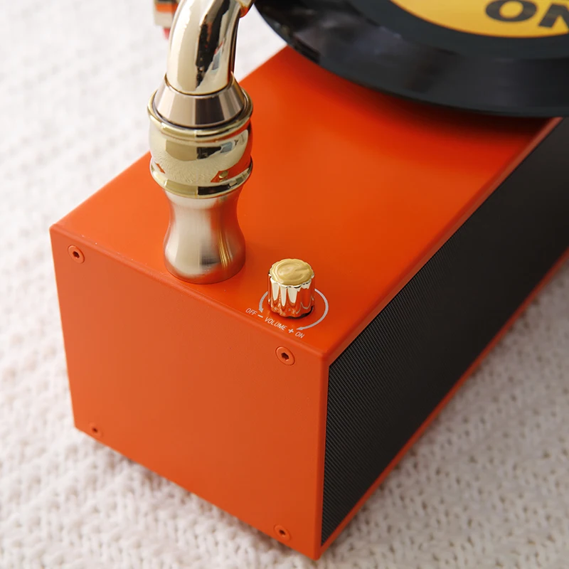 Pemutar Rekaman Vinyl Gramofon Bluetooth Audio Vintage Pemutar Rekaman Lama