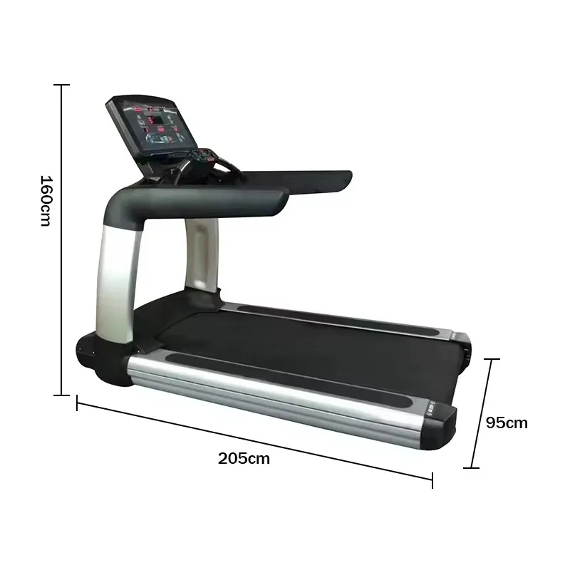 All-in-One Folding Treadmill with Incline & Large Screen, Quiet Motor Electric Running Machine for Home Gym Fitness