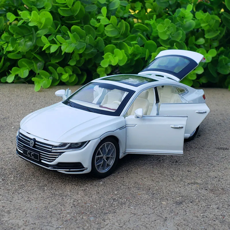 

1:32 Volkswagens CC Coupe, имитация модели автомобиля из сплава, литье под давлением, игрушечный транспорт, звуковой свет, модель автомобиля, коллекция игрушек, подарок