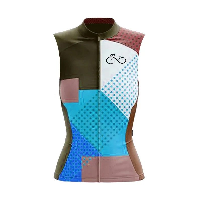 Women Summer 2023 Breathable Cycling Vest Fashion Running Gilet Sleeveless Lightweight Maillot Ciclismo MTB Mountain Bike Jacket