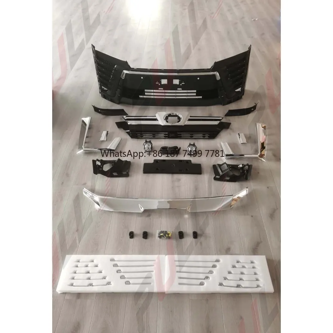 

High Quality BodyKit for . Vellfire 2015 Change to 2018 Model with Front Bumper Assembly Grille