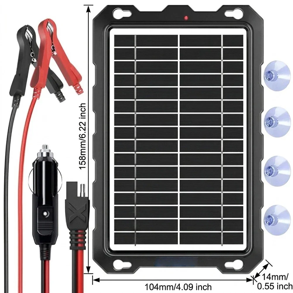 18v-8w-solar-charging-panel-with-anti-power-loss-protection-suitable-for-12v-systems-cars-trucks-and-boats