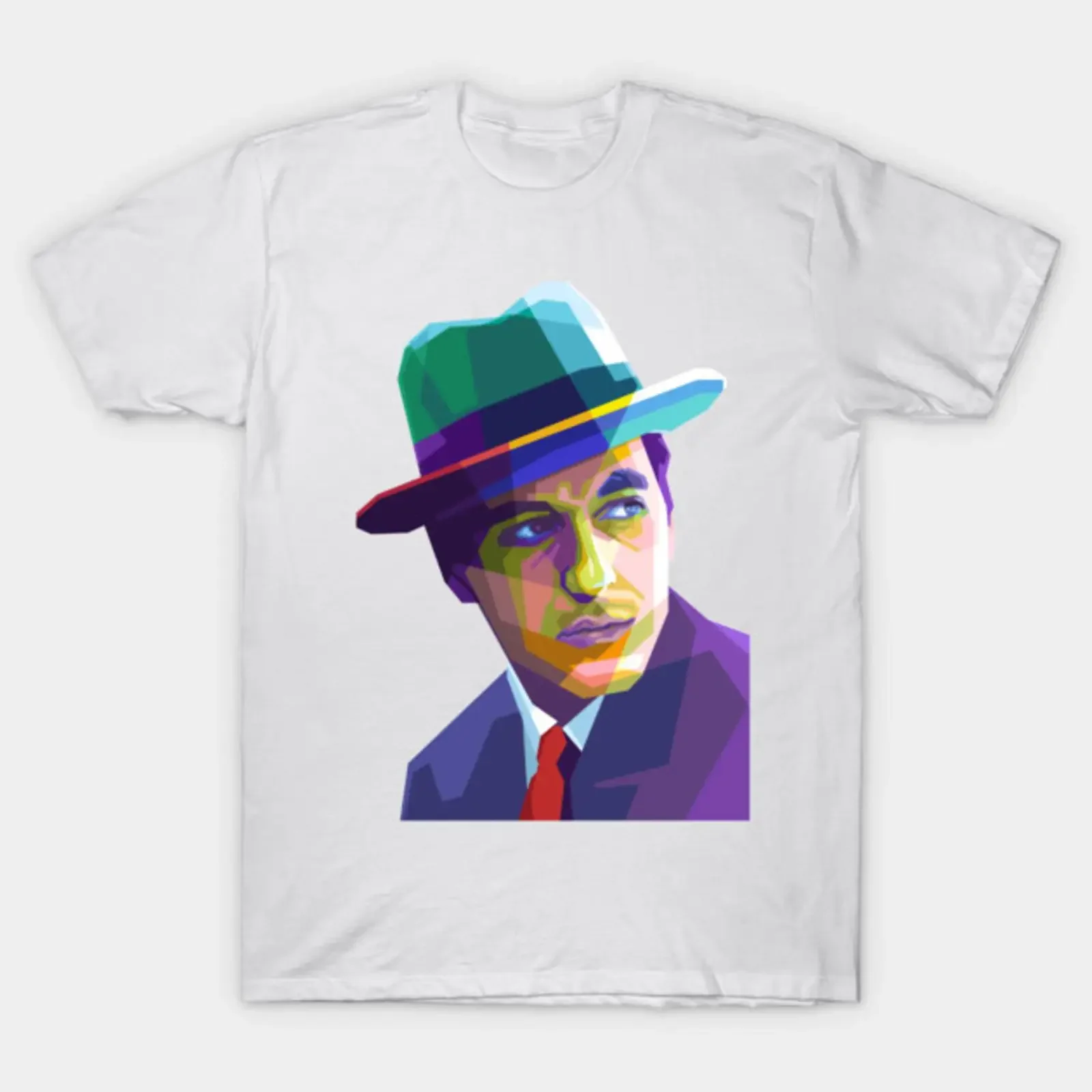 Michael Corleone Clear BG T Shirt vintage Washed Stretched Soft Unisex Stylish designer clothes homme Top For Everyday Wear