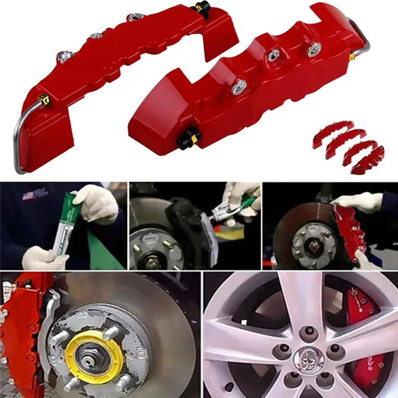 Car Brake Caliper Cover Wheel Durable 3D Brake Calliper