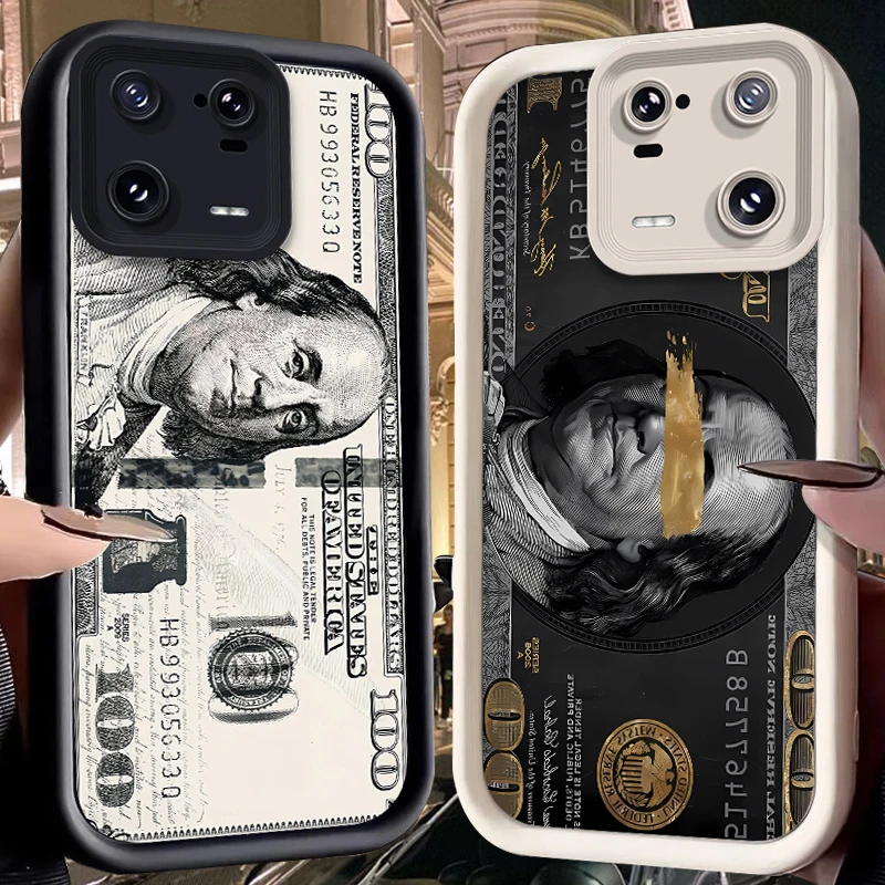 

Чехол Dollar для Xiaomi Mi 15 Pro 14 14T 13 13T 12 11 Lite 11T POCO X7 X6 5G X5 X3 NFC F6 F5 M7 M6 4G Мягкий силиконовый чехол Funda