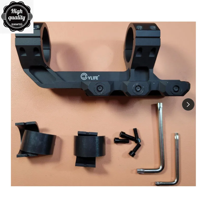 Cantilever Scope Mount 30mm For Long-Range 6061 Aluminum Alloy  Anodized Black Scope