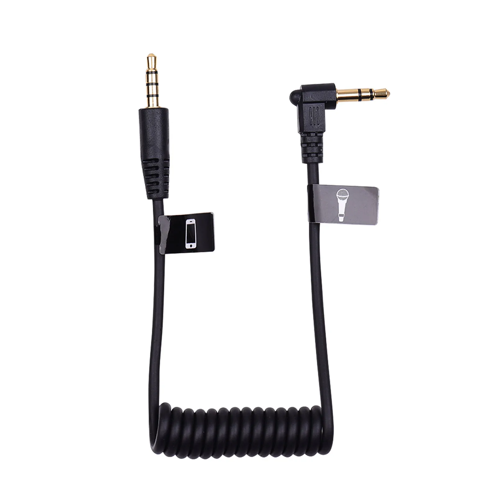 COMICA CVM-D-SPX Female 3.5mm Audio Cable Converter Microphone Cable Adapter for iPhone Samsung Huawei Smartphone iPad