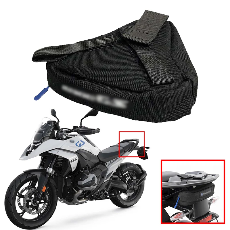 

Motorcycle Accessories Seat Frame Storage Bag Rear Seat Bracket Triangle Storage Bag Fit For BMW R1300GS Adventure 2023 2024