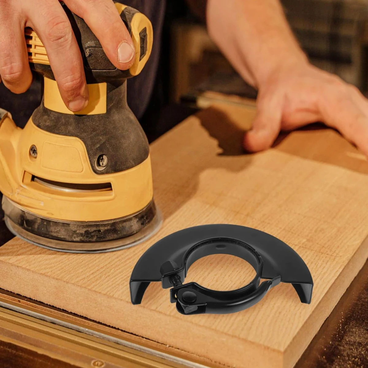Grinder Guard Fits for Angle Grinder Wheel, Black Adjustable Angle Grinder Shield Protective Cover Wheel Safety Guard