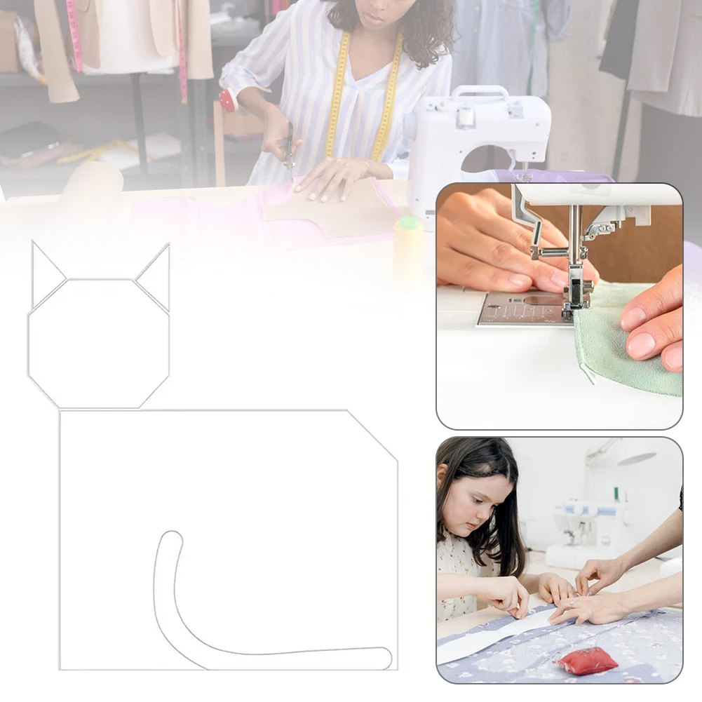 

Cat Template DIY Adorable Textile Home Decor Ideas Board Ruler For Household