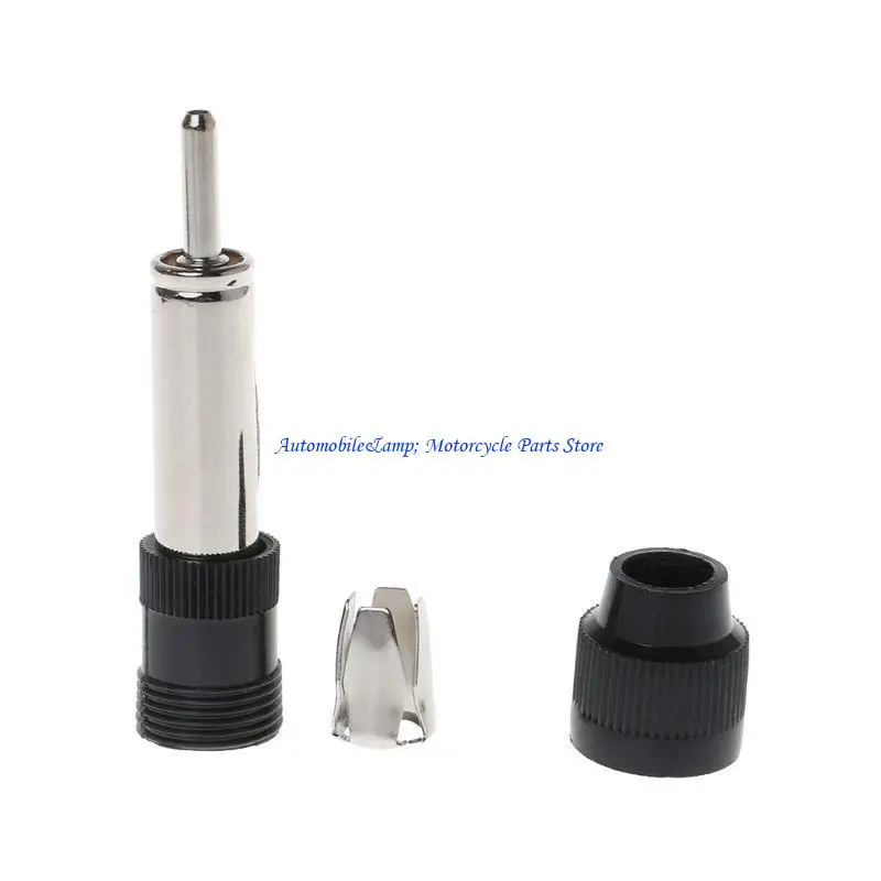 H7BD 2pcs Car Radio Adaptor Antenna Cable Male Aerial Anteny Connector Plug