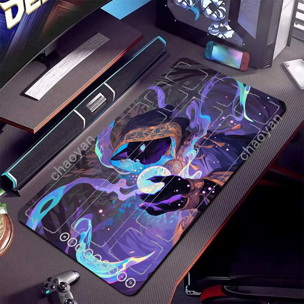 

Cat-patterned gaming mouse pad computer accessory, rubber anti-slip and washable, suitable for gamers to use Mouse Pad