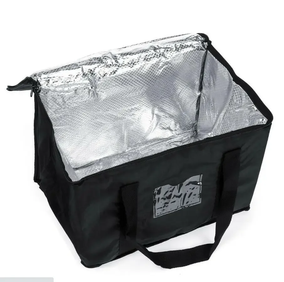 16L/28L/50L Food Delivery Insulated Bags Pizza Takeaway Thermal Warm/cold Large Bag Ruck Cooler Drink Carrier Folding Bag