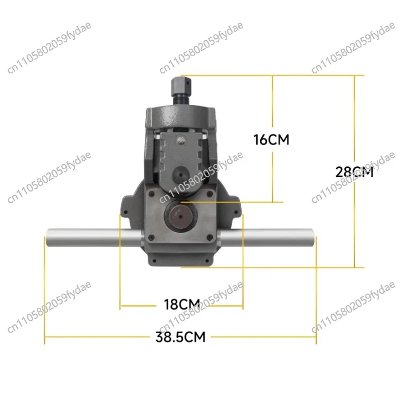 

Manual Grooving Machine, Hand-cranked GR6 Steel Pipe/aluminum Pipe Rolling/convex Grooving Machine, 1-6 Inch Fire-fighting