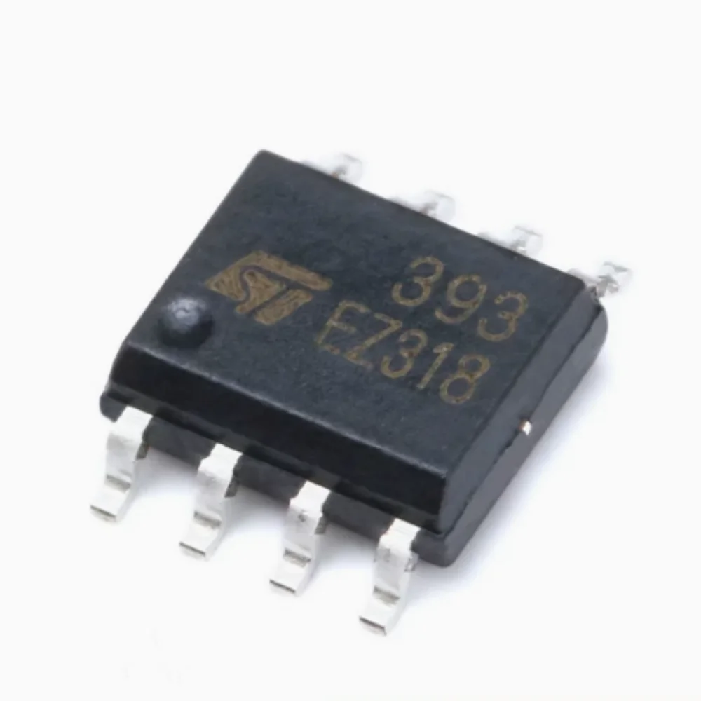 10PCS LM393DT SMD SOP-8 393 Low Power Voltage Comparator