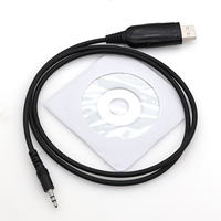 USB Programming Cable with CD Software For QYT KT-8900R KT-8900 KT-7900D Dual Band Mobile Car Ham Radio Transceiver