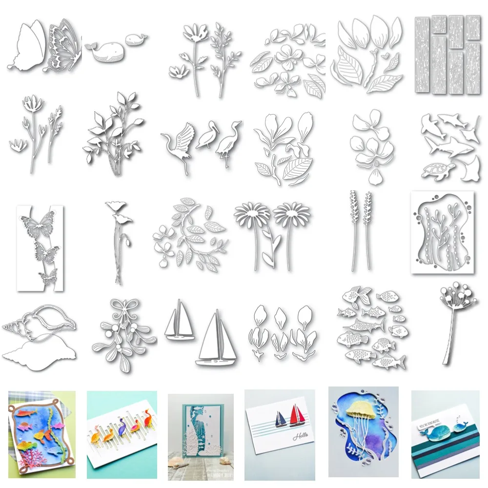 Big sale Conch Metal Cutting Frame dies 2024 New Templates DIY Scrapbooking Paper Making Crafts Cuts