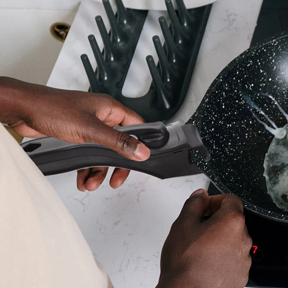 

2Pcs Scald-Proof Pot Handle Detachable Ergonomic Replacement Cookware Handle for Pan Frying Milk Pot Kitchen Supplies