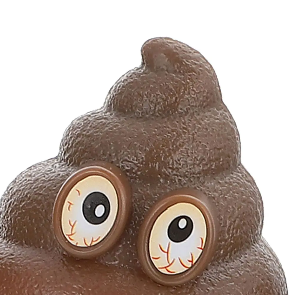 Fake Poop Prank Props Realistic Shape Color for Party Prank Halloween April Fool Game Tossing Funny Decorations
