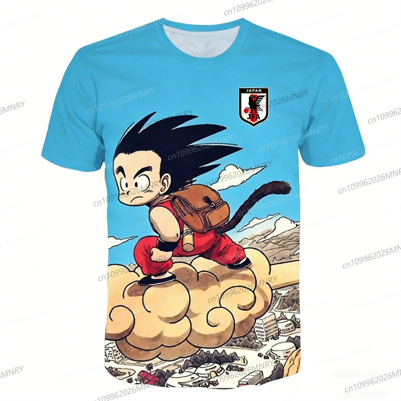 Camiseta de Dragon Ball para adultos, camiseta para hombre con personaje de anime Son Goku Super Saiyan, camiseta para hombre, ropa para mujer